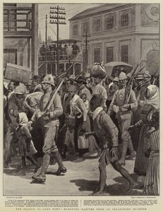 The Plague at Cape Town, removing Natives from an Insanitary Quarter